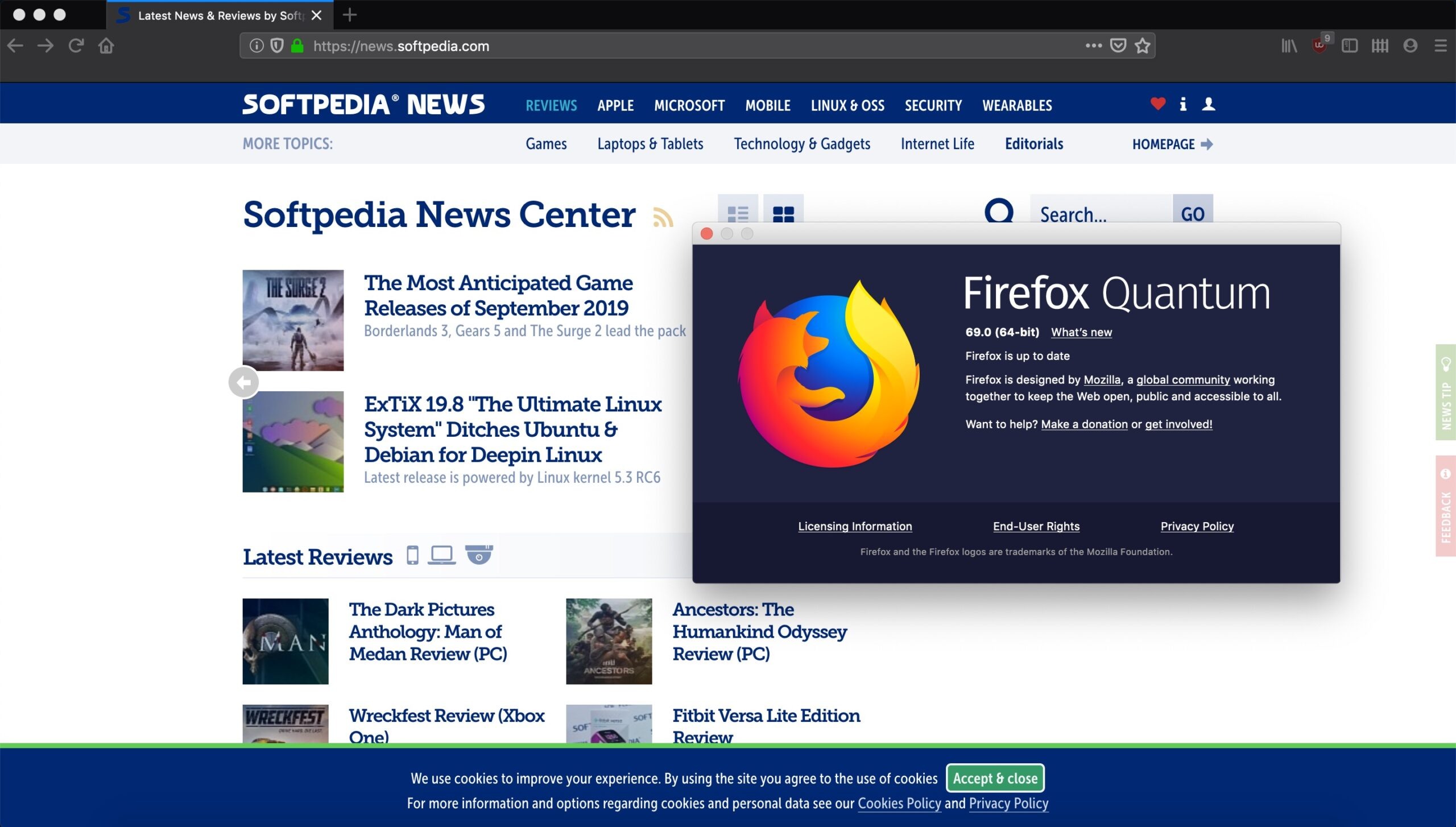 Firefox 69 sai com proteção aprimorada de rastreamento para maior privacidade e segurança 