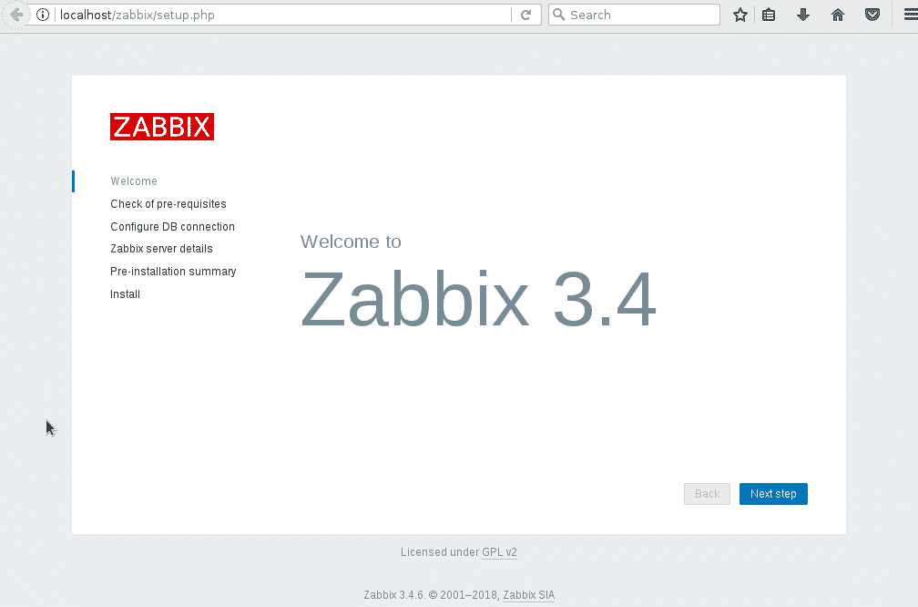 Como instalar o Zabbix Server 3.4 no Debian 9