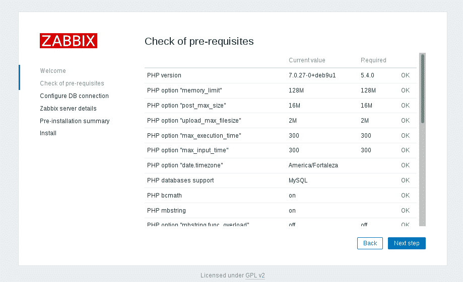 Como instalar o Zabbix Server 3.4 no Debian 9