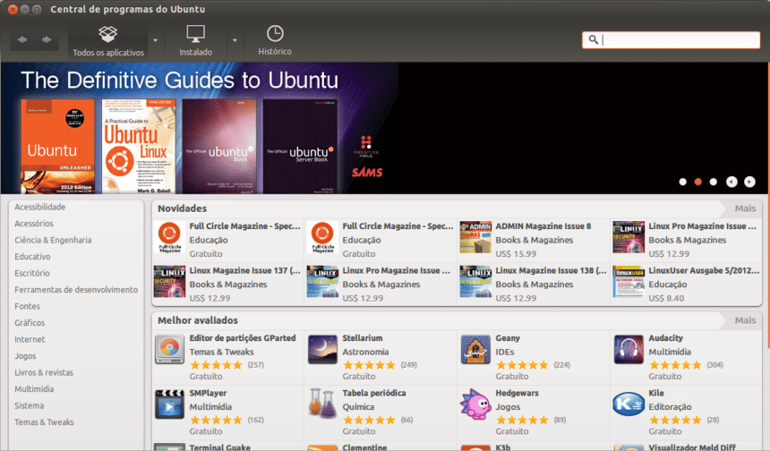 30 Coisas para fazer depois de instalar o Ubuntu