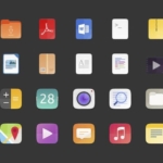 ícones do Ubuntu 18.04