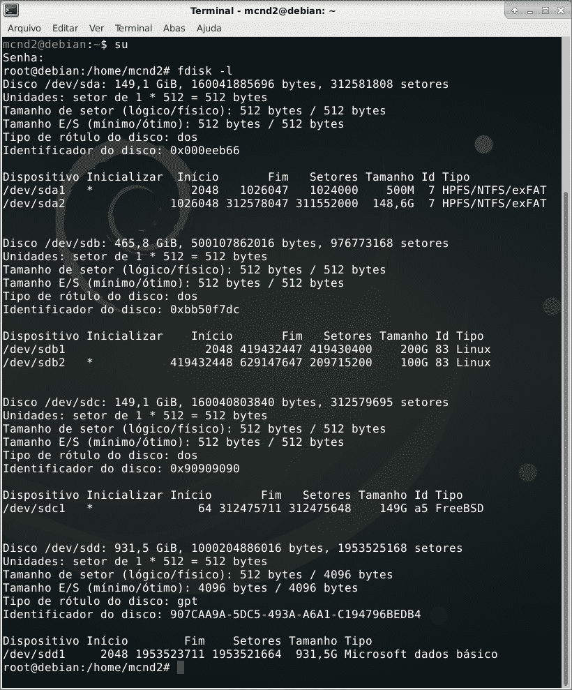 Adicionar o FreeBSD no Grub do Debian