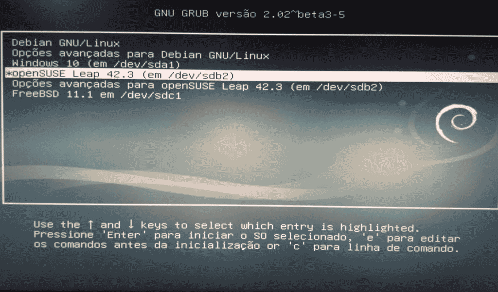 Adicionar o FreeBSD no Grub do Debian
