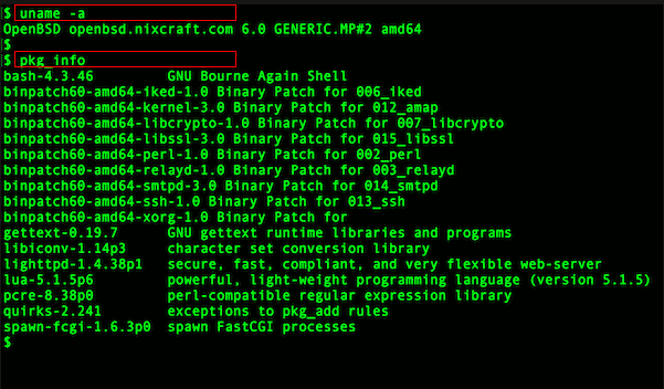 OpenBSD Instale Ou Adicione Pacotes De Software Binário Usando Pkg_add