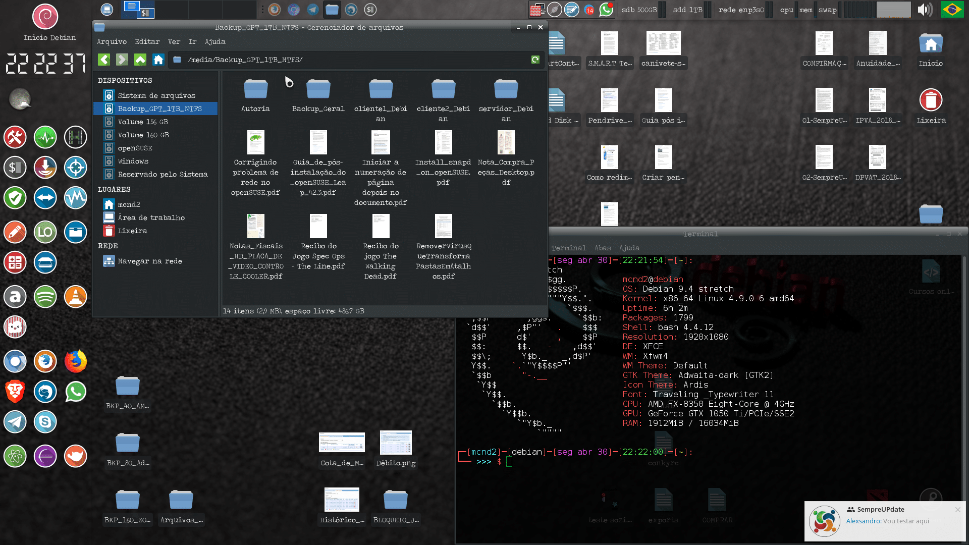 Debian - servidor desktop