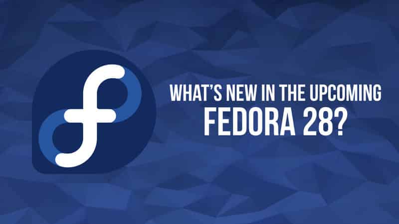 Fedora Workstation 28