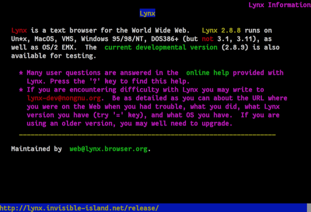 Como navegar na internet pelo terminal do GNU/Linux