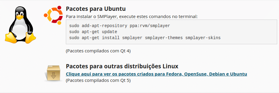SMPlayer Ubuntu