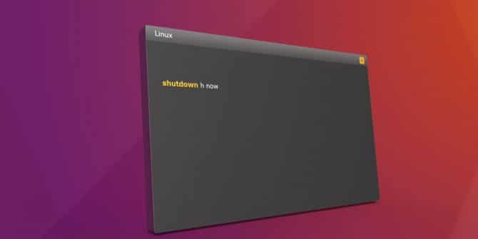 Como desligar o Ubuntu pelo Terminal: exemplos do comando Shutdown no Linux