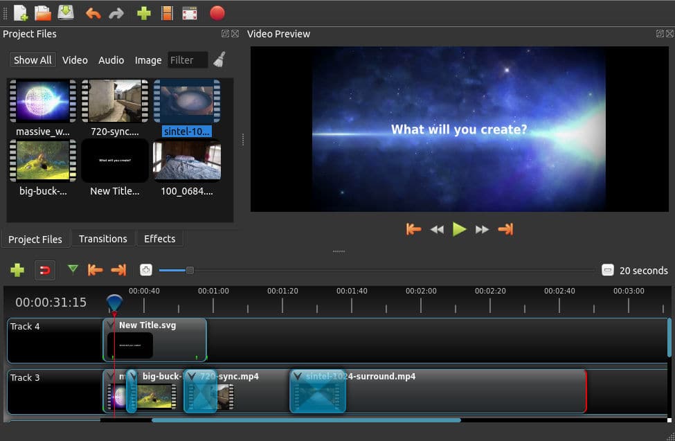 Editor de vídeo OpenShot 2.4.2 vem com mais estabilidade e 7 novos efeitos