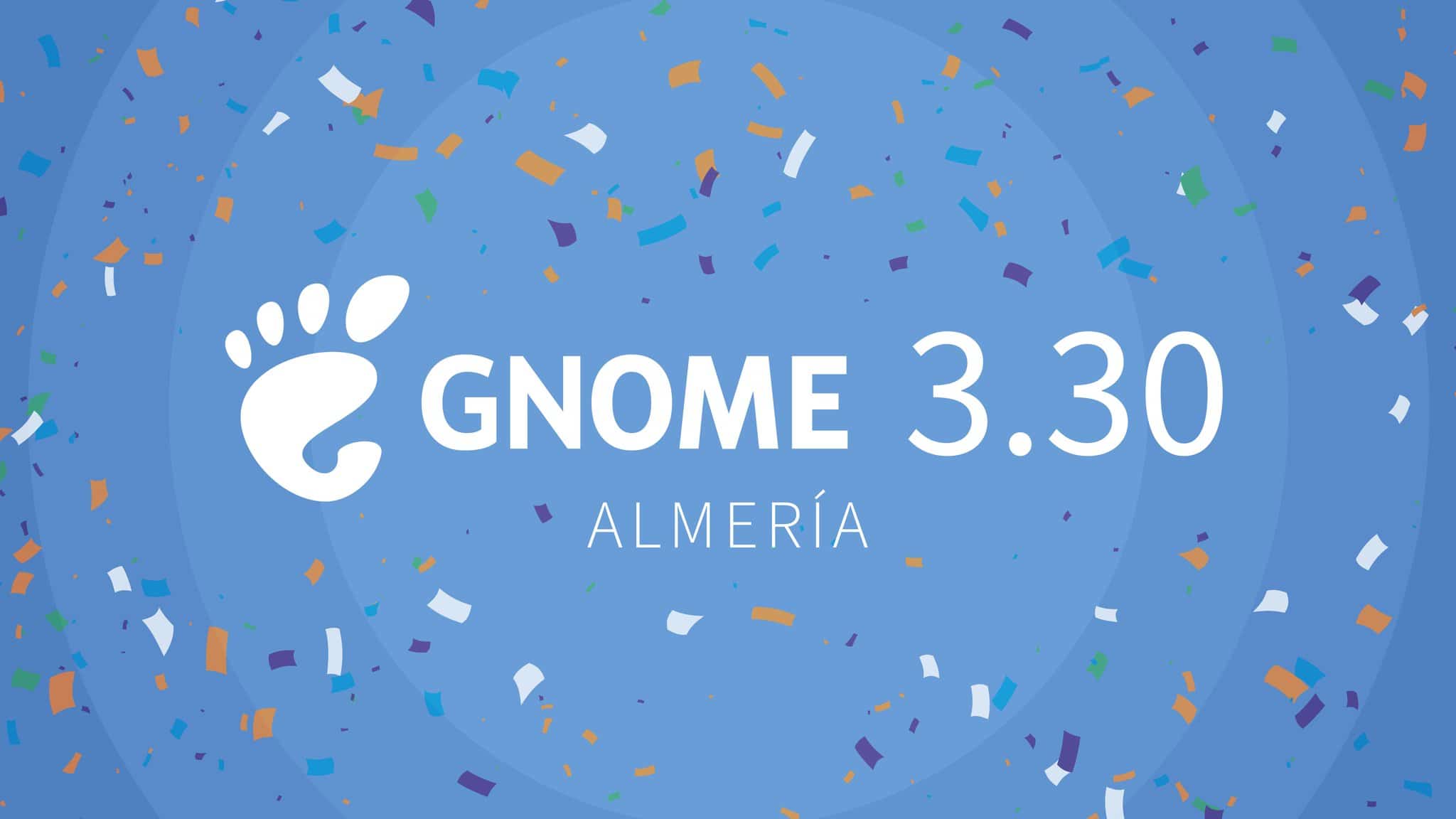 Lançado GNOME 3.30