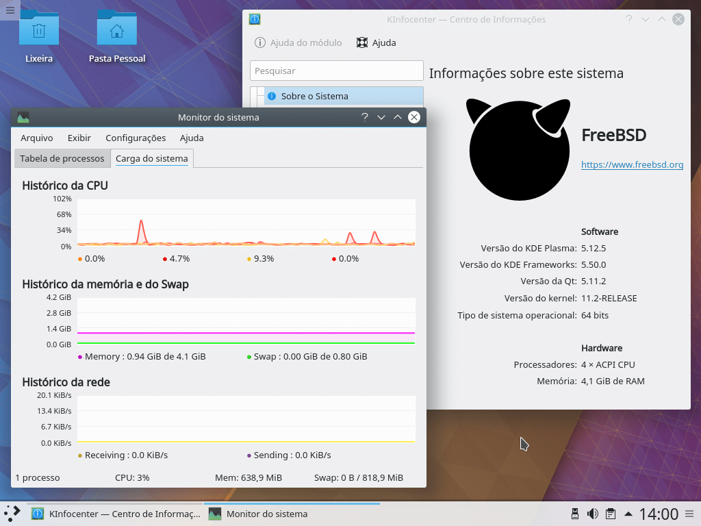 Instalar o KDE Plasma no FreeBSD - KDE em português (pt_BR)