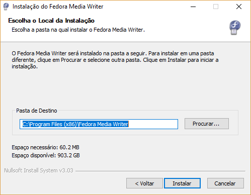 Como usar o Fedora Media Writer no Windows e criar um pendrive com o Fedora