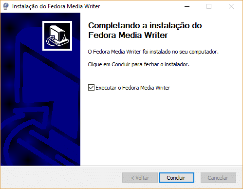 Como usar o Fedora Media Writer no Windows e criar um pendrive com o Fedora