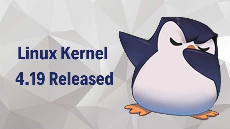 Kernel 4.19 recebe atualização