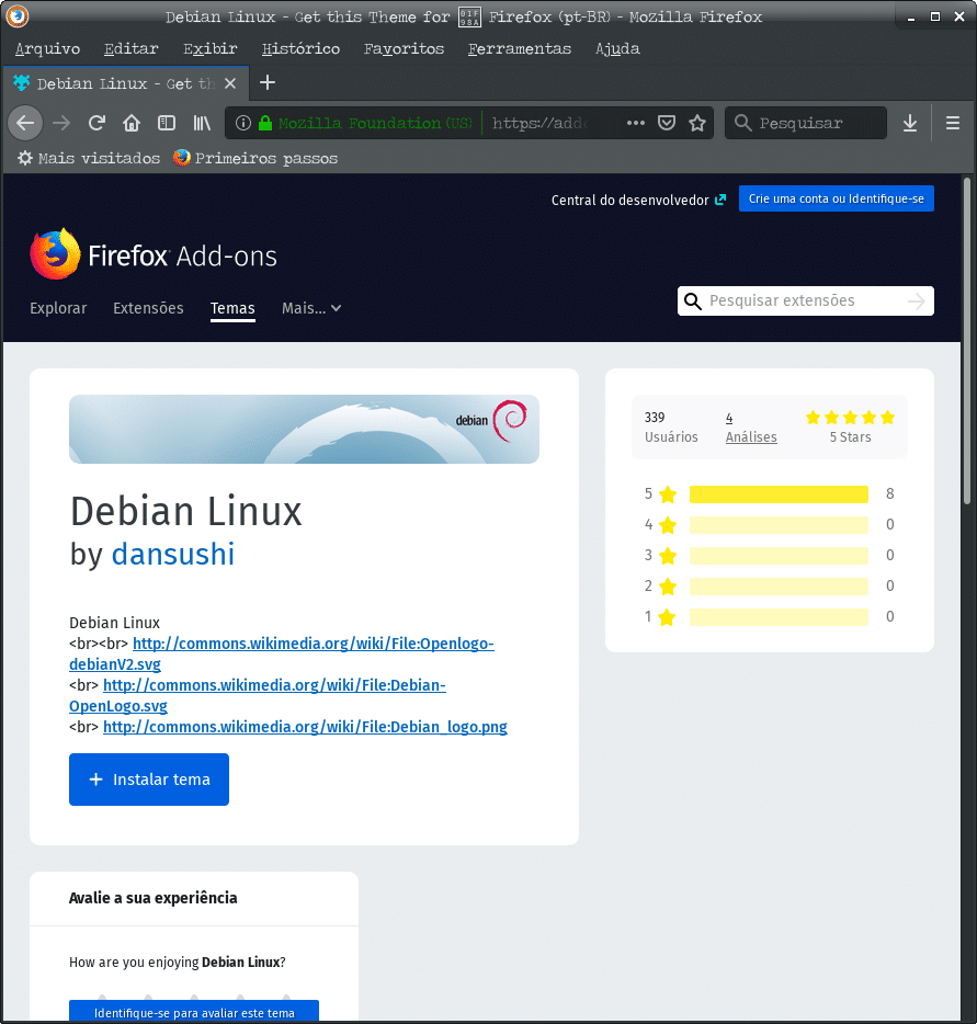 Como adicionar tema no LibreOffice - Tema Debian Linux