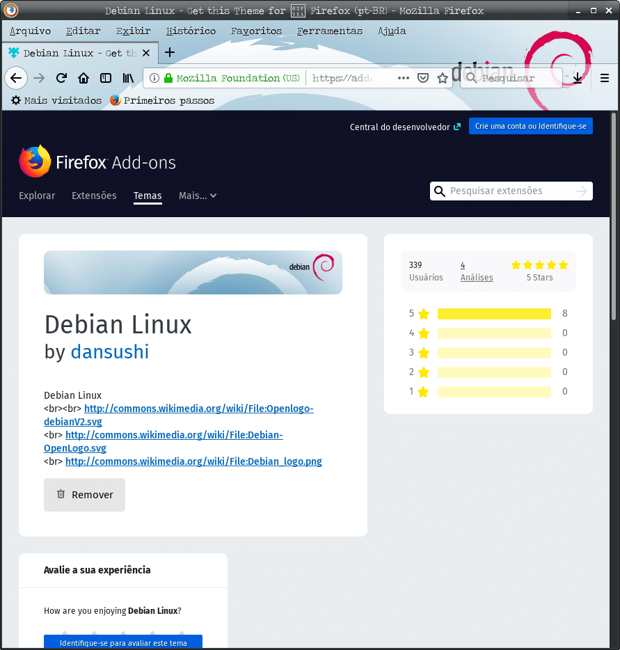Como adicionar tema no LibreOffice - Tema Debian Linux instalado
