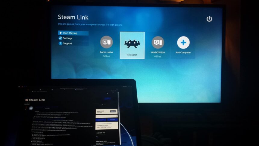 Fabricação do Hardware para o Steam Link será descontinuado pela Valve