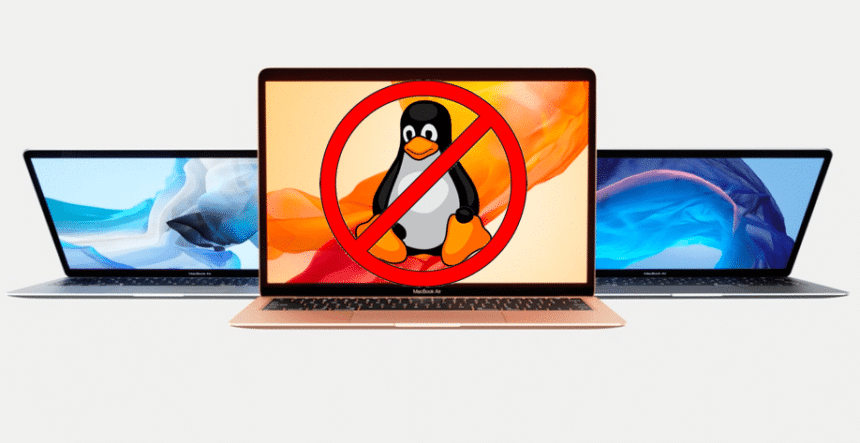 É possível iniciar o Linux em dispositivos Mac!