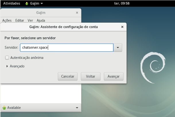 003 - Instalando cliente XMPP no Debian v3