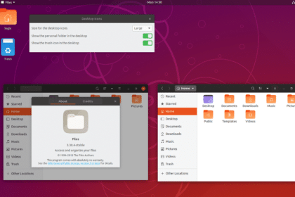 Nautilus 3.30 estreará no Ubuntu 19.04 Disco Dingo