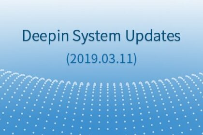 Deepin 15.9 anuncia atualização