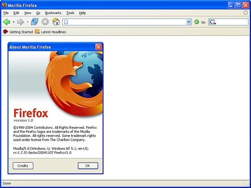 Um breve histórico do Firefox