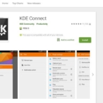 Google remove KDE Connect da Play Store