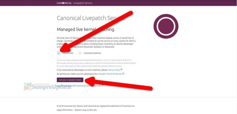 Como ativar o LivePatch canônico no Ubuntu 19.04