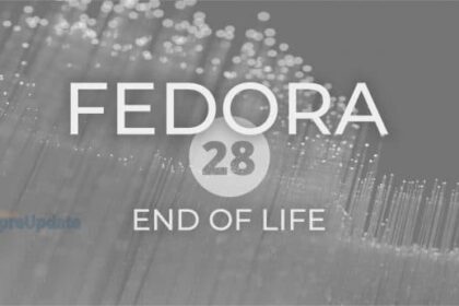 Fedora 28 não é mais suportado