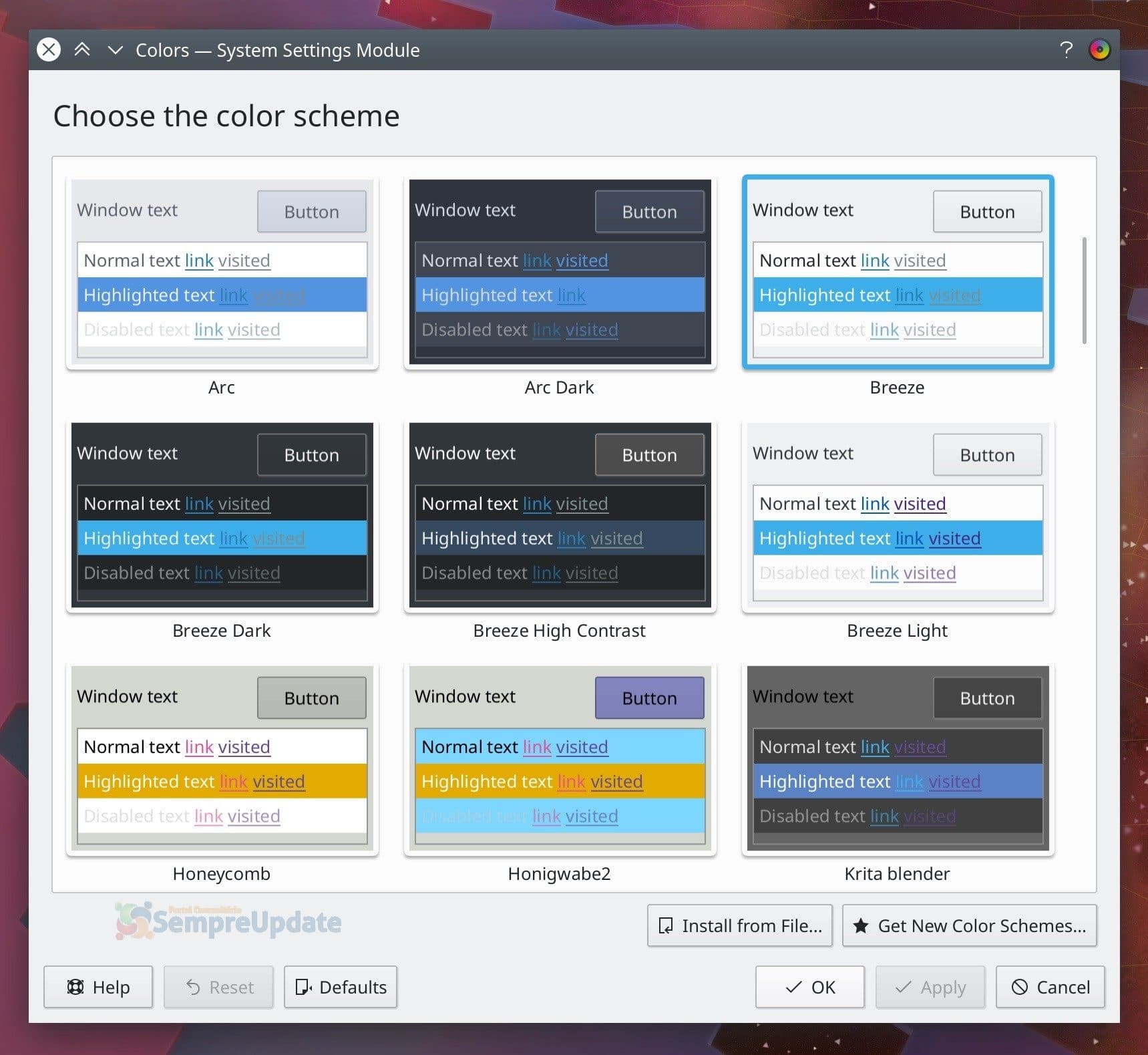 KDE Plasma 5.16 entra na versão Beta