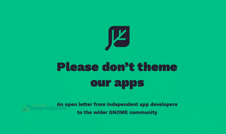 Desenvolvedores GNOME apelam: "parem de modificar nossos aplicativos"