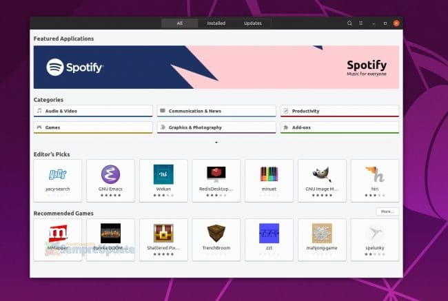Ubuntu desenvolve nova Snap Store