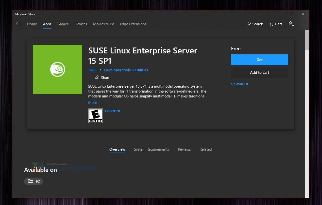 SUSE Linux Enterprise Server 15 SP1 para WSL está disponível para download 