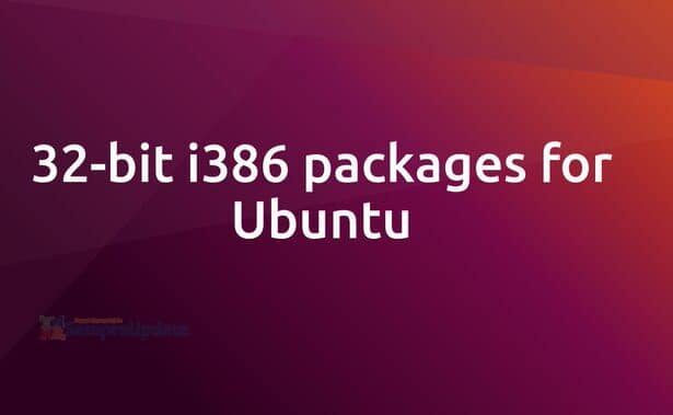 Devs detalham suporte para 32 bits no Ubuntu 19.10