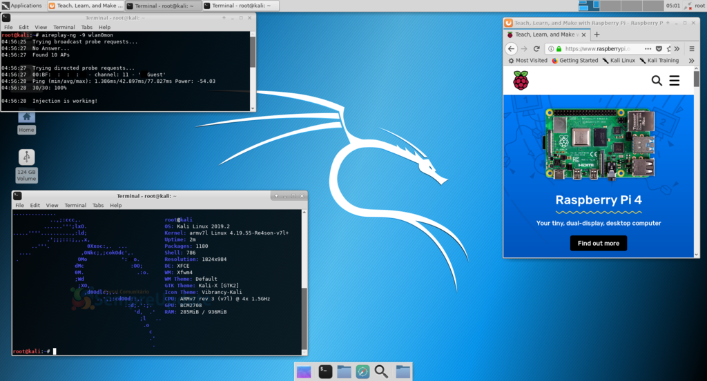 Raspberry Pi 4 já tem a própria versão do Kali Linux