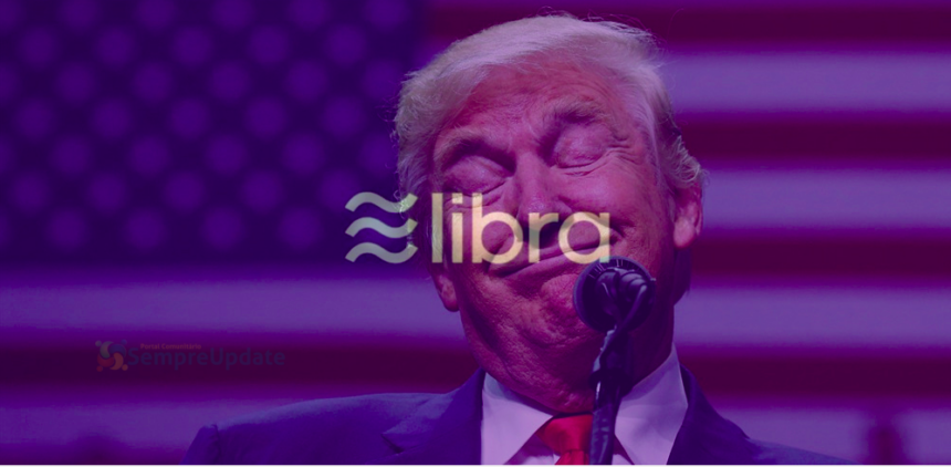 Libra, a criptomoeda do Facebook, ganha inimigo de peso: Donald Trump