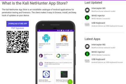 Kali Linux terá loja de aplicativos de segurança para Android