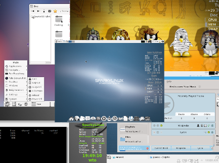 SparkyLinux 5.8 é o primeiro lançamento baseado no Debian 10 "Buster"