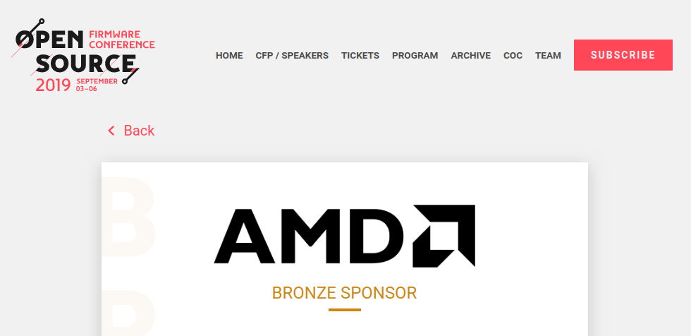 AMD contrata para desenvolvimento do Coreboot