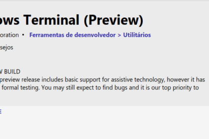 Microsoft Windows Terminal 0.3 disponível para download
