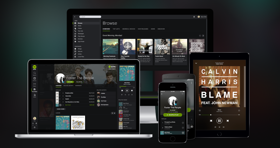 Spotify permitirá sincronização entre vários dispositivos