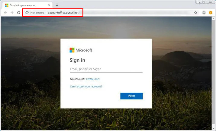 Novo esquema de phishing tenta roubar sua conta da Microsoft