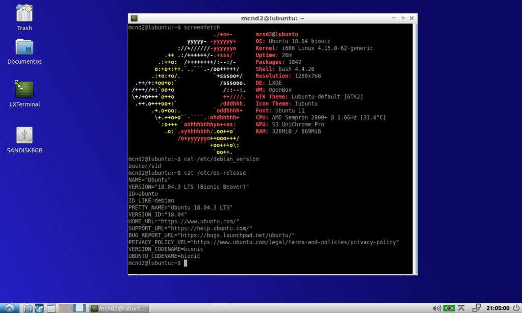Faxina no GNU/Linux com o Cruftbuster - GNU/Linux Lubuntu 18.04.3