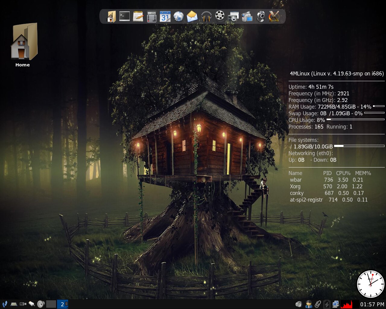 Lançado SparkyLinux Rolling baseado no Debian 11 Bullseye com Xfce 4.14. Condres OS, Linux From Scratch e 4MLinux também atualizados