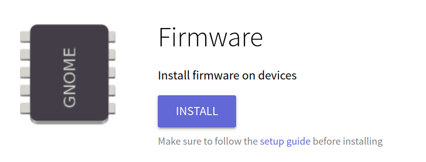 GNOME Firmware é lançado oficialmente