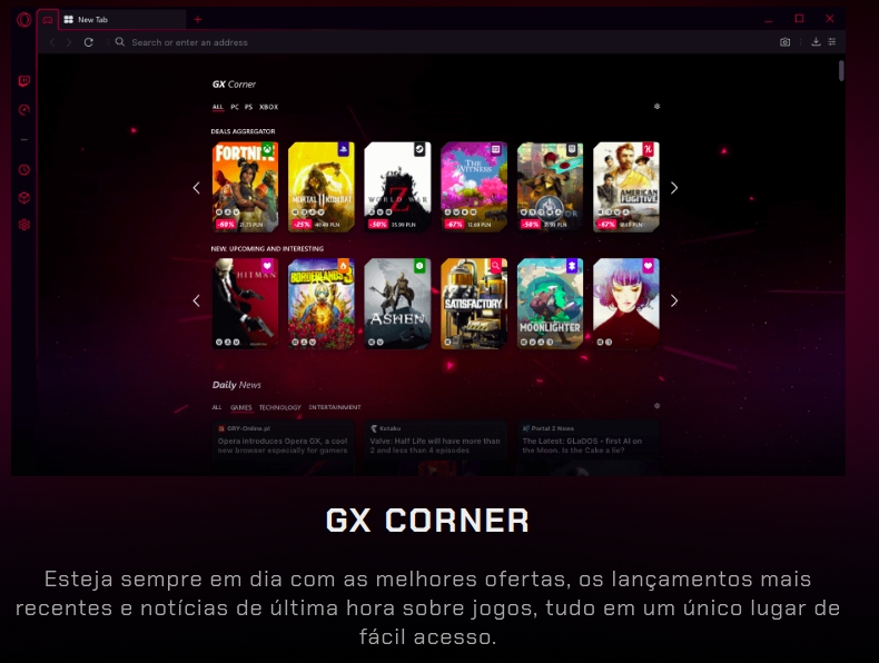 Opera GX, primeiro navegador de jogos do mundo, ganha o prêmio Red Dot