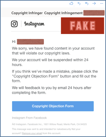 alerta-falso-de-violacao-de-direitos-autorais-no-instagram-e-novo-ataque-de-phishing-cuidado