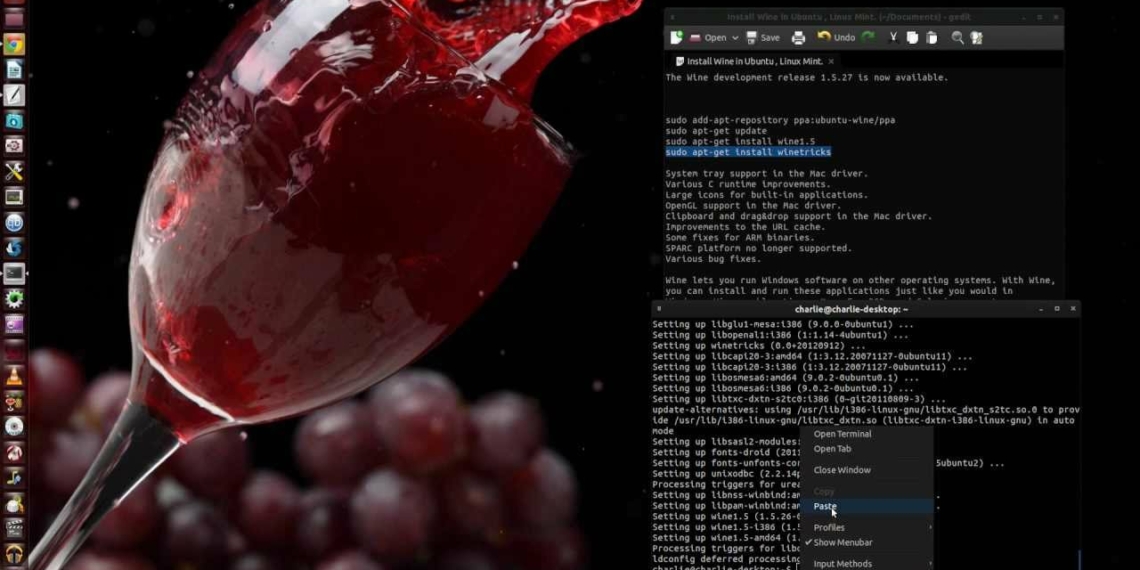 Wine-Staging 6.1 lançado com quase 800 patches