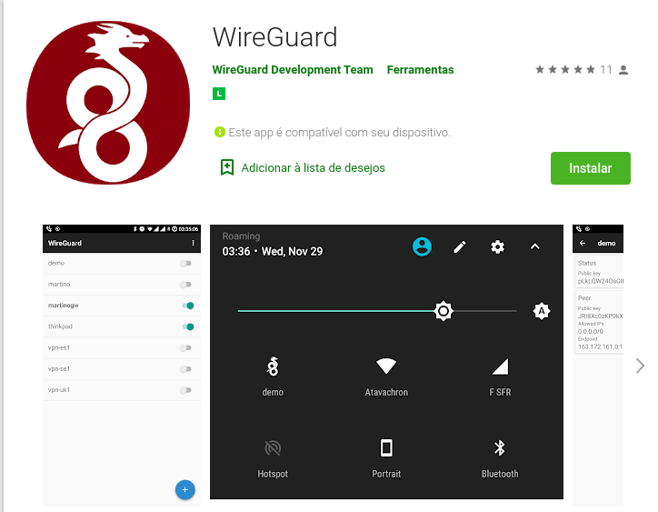WireGuard está de volta à loja Google Play do Android